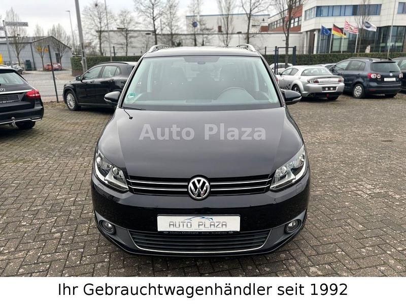 Gebraucht VW Touran Style 105 PS (77 kW) 2012 Schwarz Van / Kleinbus