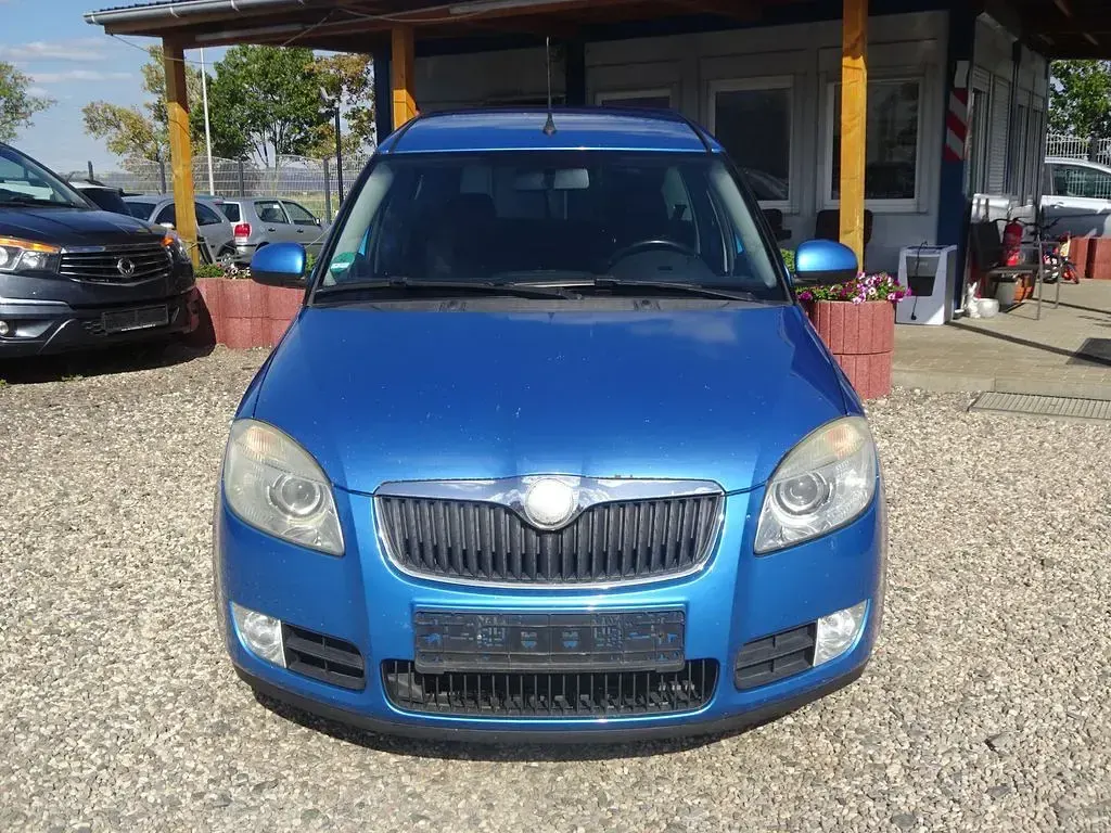 Gebraucht Skoda Roomster Comfort 80 PS (58 kW) 2007 Blau Van / Kleinbus