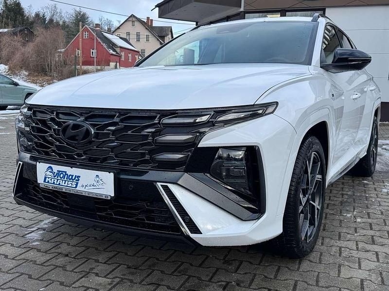 Neu Hyundai Tucson N Line 179 PS (131 kW) 2026 Atlas white SUV
