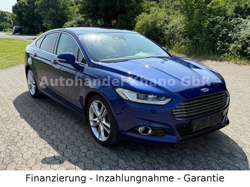 Blau Gebraucht 2016 Ford Mondeo Titanium Limousine | 10.690 € (Fairer Preis) - Bild 1/4