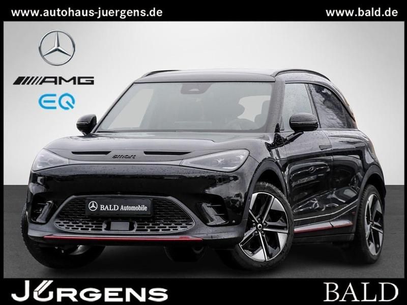 Meta black metallic Gebraucht 2024 Smart #1 Brabus SUV | 33.279 € (Fairer Preis) - Bild 1/4