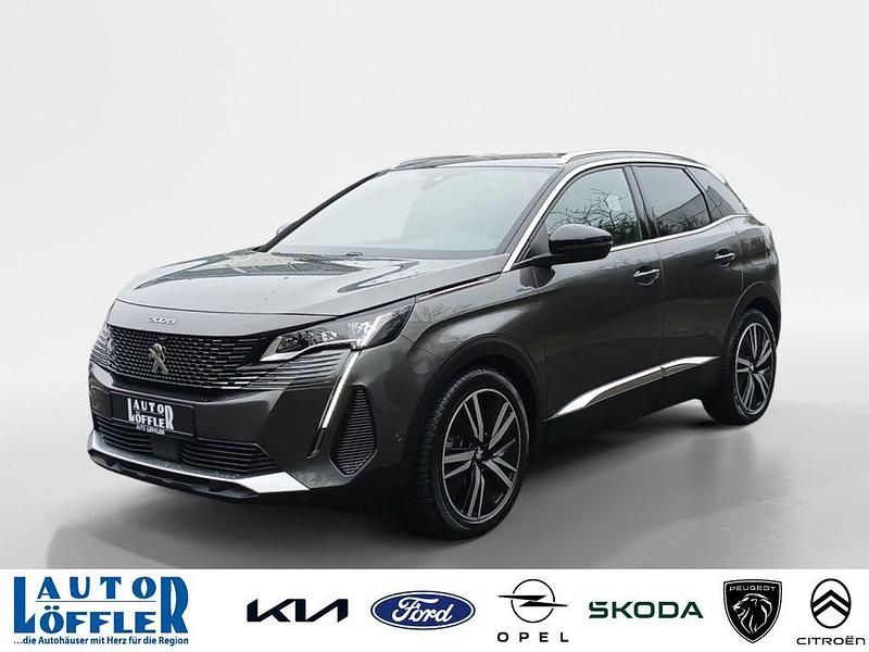 Grau (metallic) Gebraucht 2021 Peugeot 3008 GT SUV | 22.712 € (Fairer Preis) - Bild 1/4