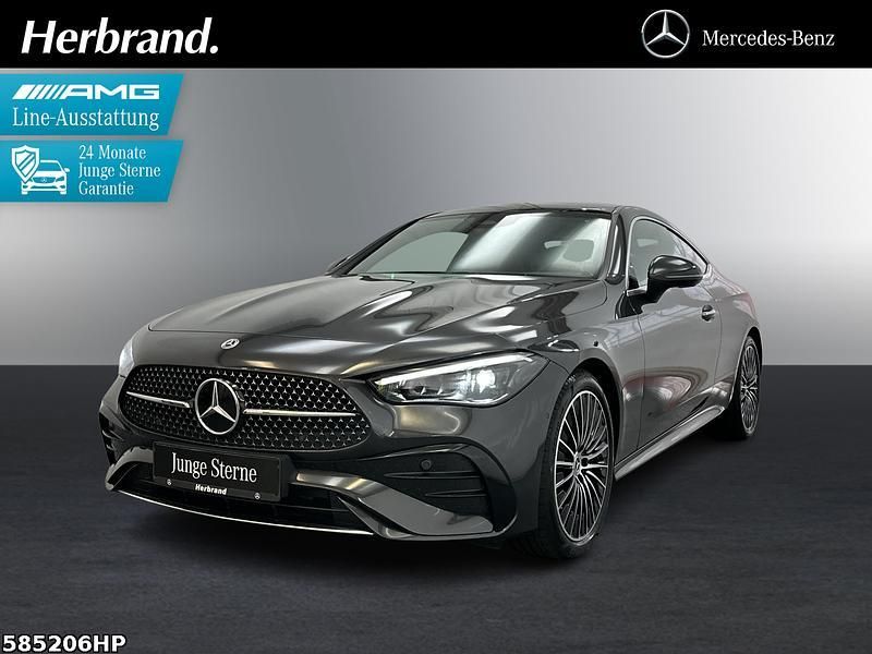 Grau Gebraucht 2024 Mercedes CLE200 AMG Coupé | 52.550 € (Fairer Preis) - Bild 1/4