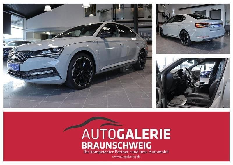 Steelgrau Gebraucht 2022 Skoda Superb SportLine Limousine | 28.900 € (Guter Preis) - Bild 1/4