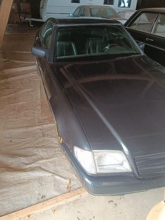 Schwarz Gebraucht 1994 Mercedes SL320 AMG Cabrio | 8.999 € - Bild 1/4