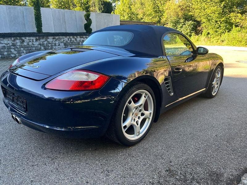 Blau Gebraucht 2005 Porsche Boxster S Cabrio | 26.900 € (Fairer Preis) - Bild 1/4