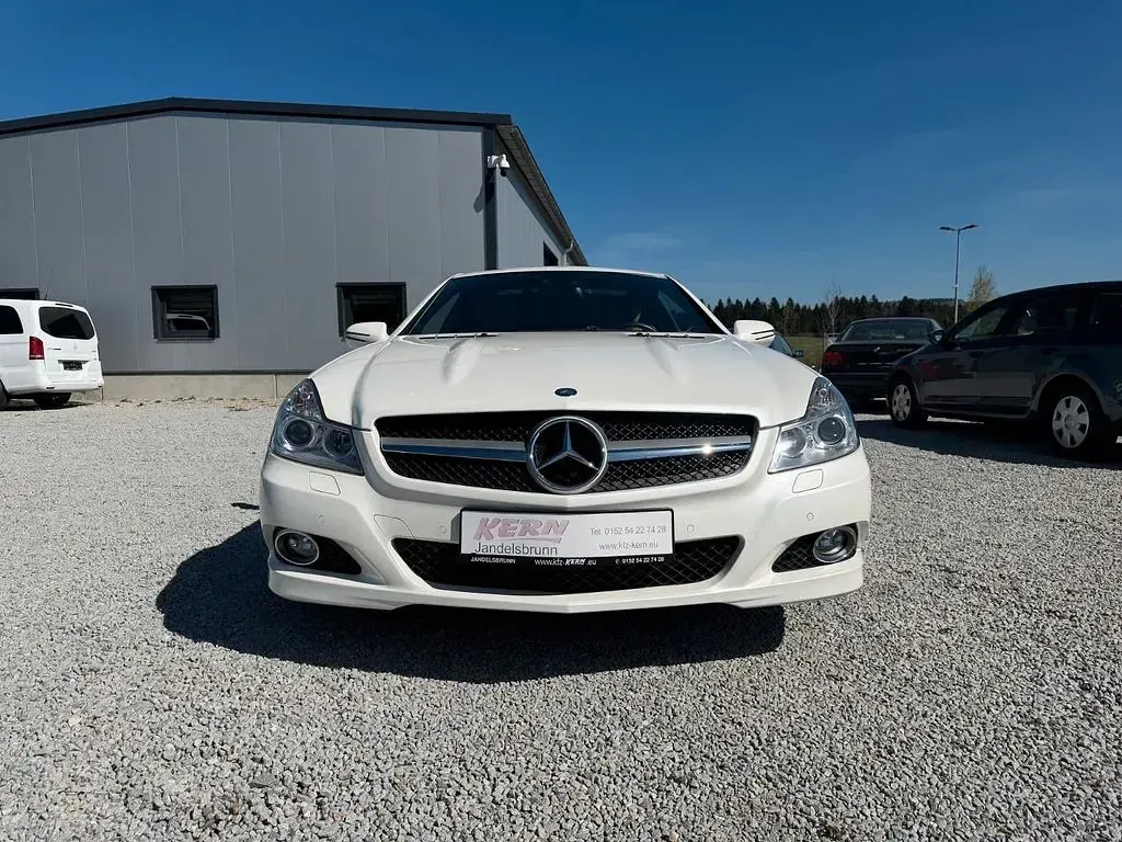 Gebraucht Mercedes SL350 AMG 315 PS (231 kW) 2008 Weiß Cabrio