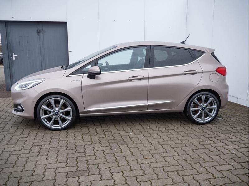 Gebraucht Ford Fiesta Vignale 101 PS (74 kW) 2019 Frostweiß Kleinwagen