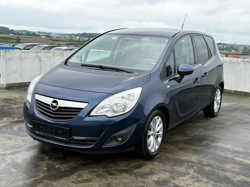 Blau Gebraucht 2011 Opel Meriva Edition Van / Kleinbus | 3.490 € (Guter Preis) - Bild 1/4