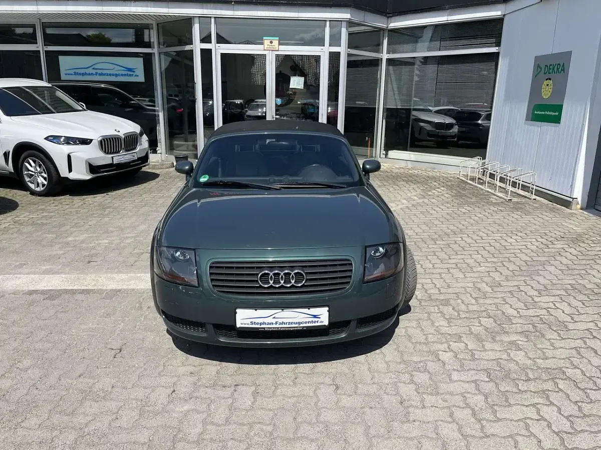 Gebraucht Audi TT Roadster 179 PS (131 kW) 1999 Dunkelgrünmetallic Cabrio