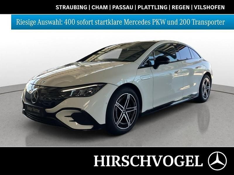 Unilack polarweiß Gebraucht 2024 Mercedes EQE300 AMG line Limousine | 50.860 € - Bild 1/4