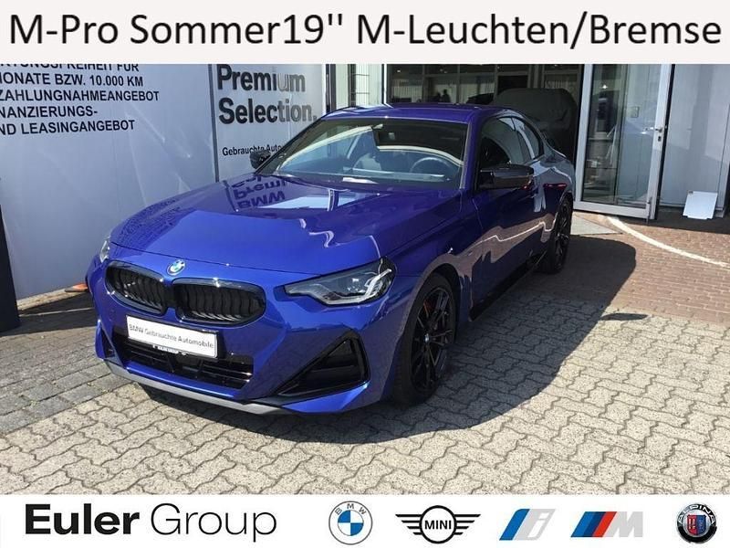 Blau Gebraucht 2024 BMW M240 M Sport Coupé | 47.933 € (Fairer Preis) - Bild 1/4