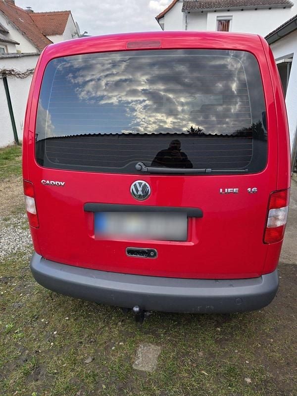 Gebraucht VW Caddy Life 102 PS (75 kW) 2009 Rot Van / Kleinbus