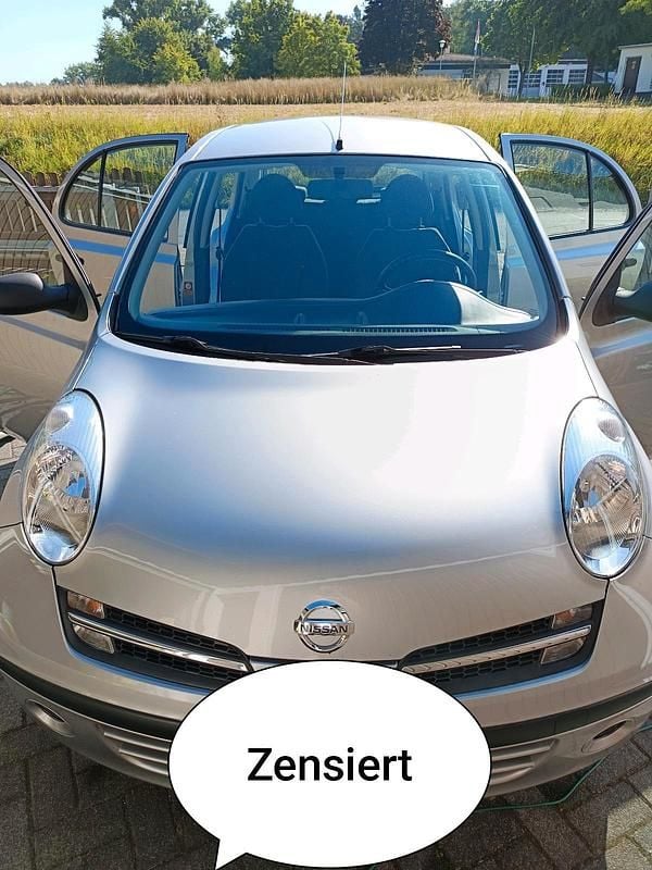 Silber Gebraucht 2006 Nissan Micra Comfort Kleinwagen | 1.300 € (Guter Preis) - Bild 1/4