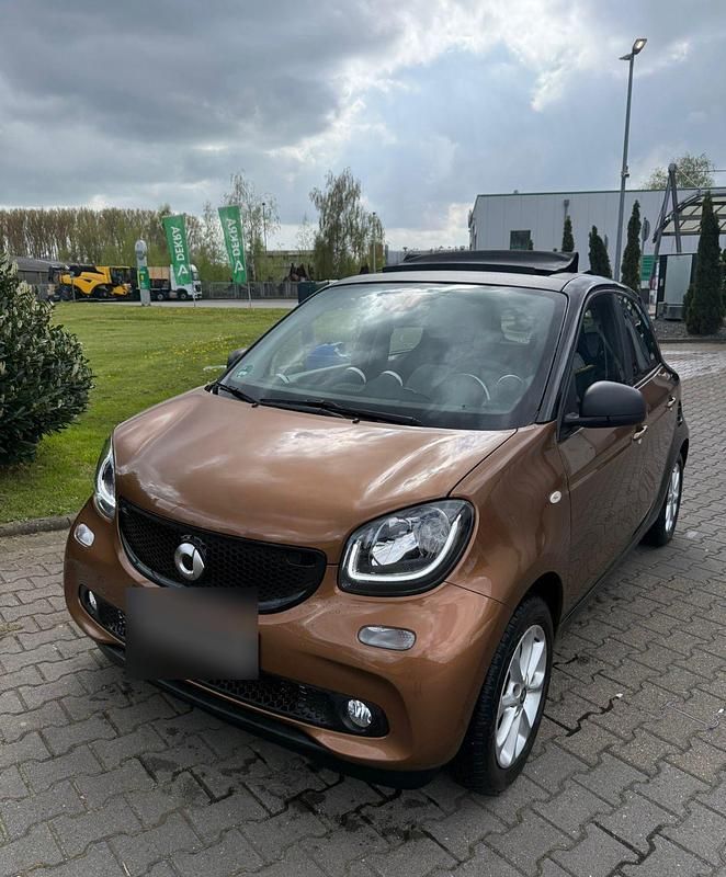 Usata Smart ForFour Passion 71 CV (52 kW) 2017 Marrone Utilitaria