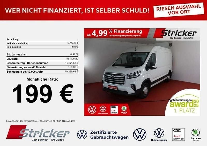 Weiß Gebraucht 2024 Maxus V90 Van | 17.949 € (Superpreis) - Bild 1/2