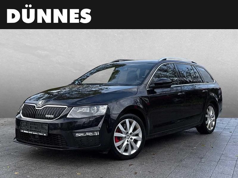 Schwarz Gebraucht 2013 Skoda Octavia RS Kombi | 13.990 € (Fairer Preis) - Bild 1/4