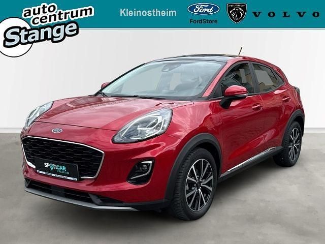 Rot Gebraucht 2021 Ford Puma Titanium SUV | 14.900 € (Superpreis) - Bild 1/4