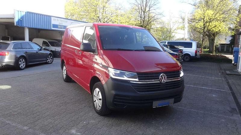 Gebraucht VW Transporter 90 PS (66 kW) 2021 Kirschrot Van