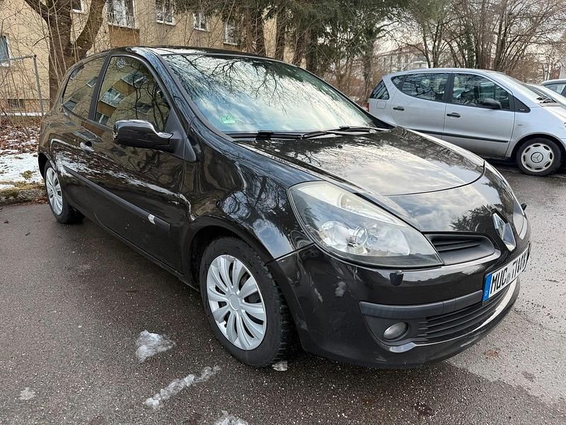 Gebraucht Renault Clio III 101 PS (74 kW) 2007 Schwarz Kleinwagen
