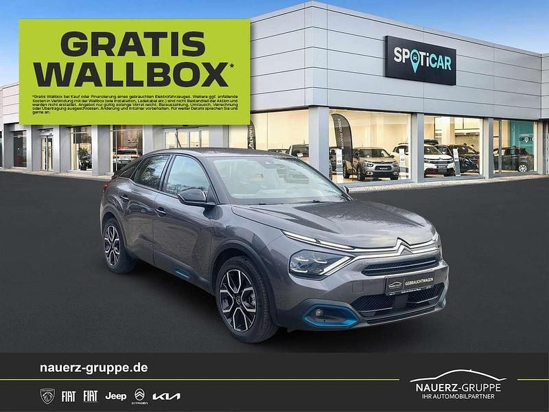 Gebraucht Citroën e-C4 Feel 100 kW (136 PS) 2022 Platinumgrau Limousine