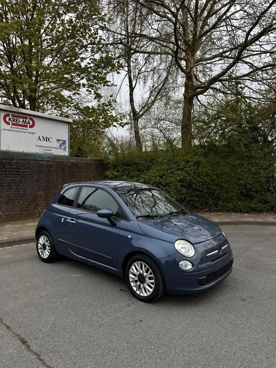 Używany Fiat 500 85 KM (62 kW) 2011 Niebieski Hatchback