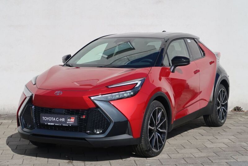 Karminarot mica / dach schwarz Neu 2025 Toyota C-HR Sport SUV | 49.790 € (Teuer) - Bild 1/4