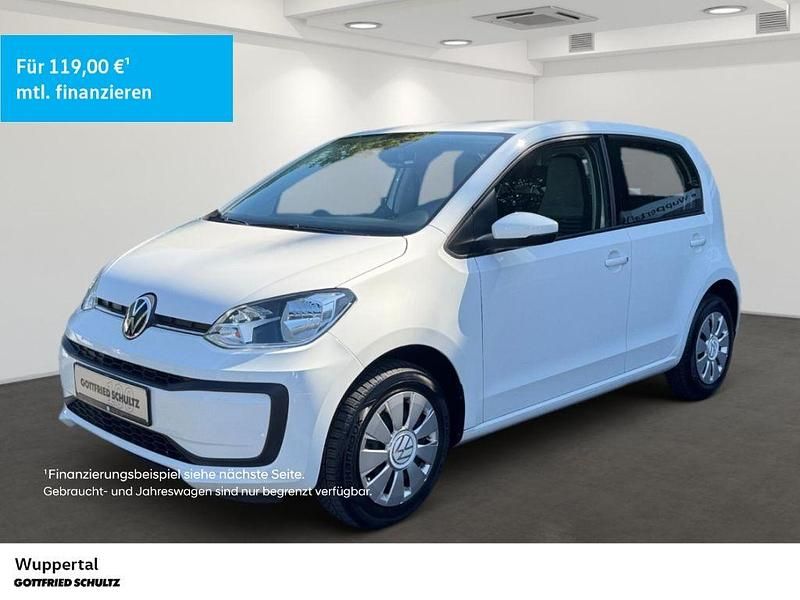 Weiß Gebraucht 2021 VW up! Move Kleinwagen | 12.490 € (Fairer Preis) - Bild 1/4