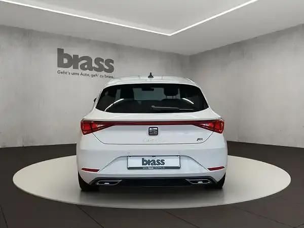 Gebraucht Seat Leon FR 150 PS (110 kW) 2021 "candy" weiss Limousine