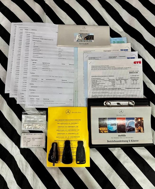 Gebraucht Mercedes E280 Elegance 204 PS (150 kW) 1997 Schwarz Limousine