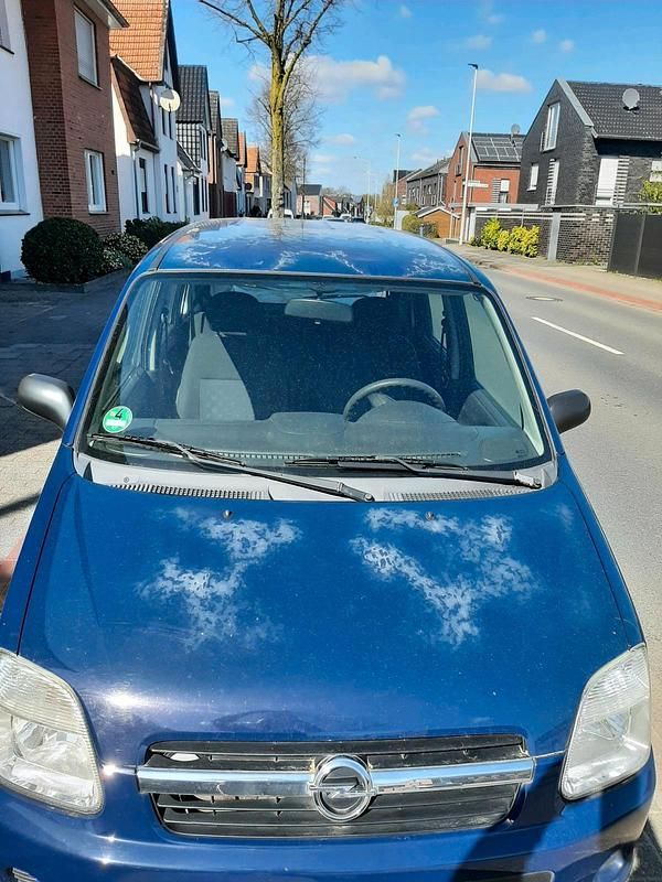 Gebraucht Opel Agila 44 PS (32 kW) 2004 Blau Van / Kleinbus