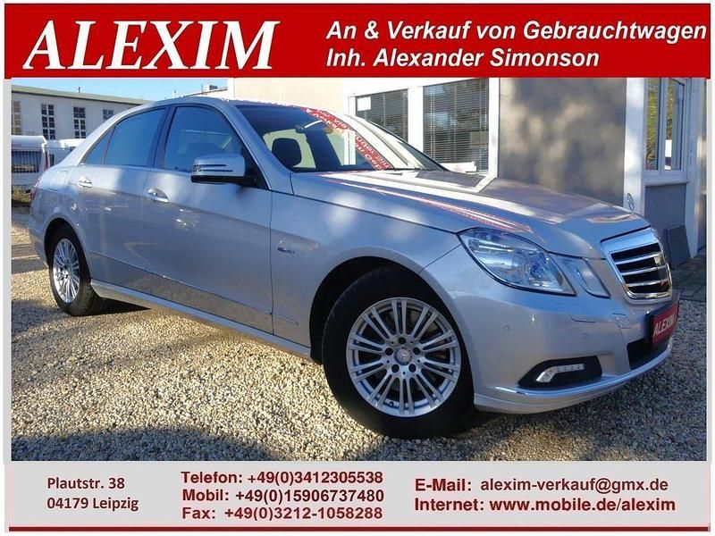 Silber Gebraucht 2010 Mercedes E350 Limousine | 8.950 € (Superpreis) - Bild 1/4