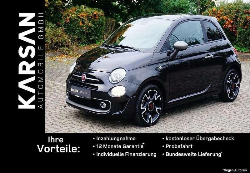 Colore esterno (schwarz) Gebraucht 2019 Fiat 500S S Kleinwagen | 10.999 € (Fairer Preis) - Bild 1/4