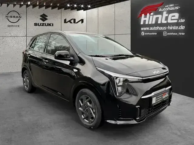Gebraucht Kia Picanto Vision 67 PS (49 kW) 2024 Abp)aurora black pearl (schwarz Kleinwagen