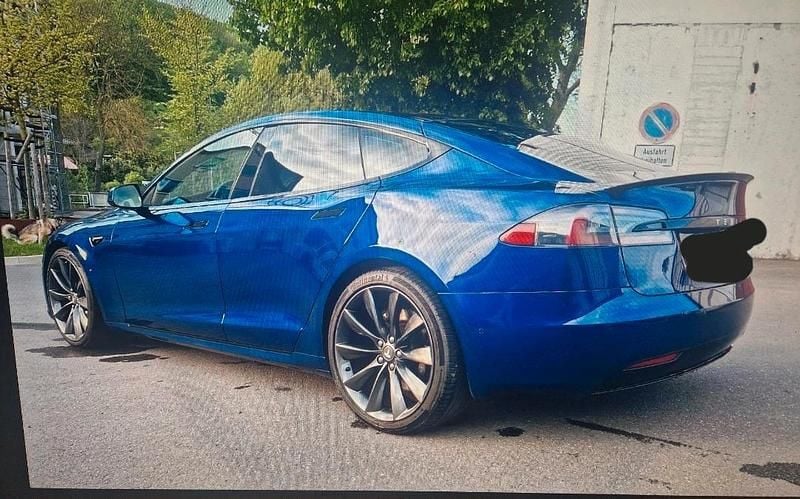 Gebraucht Tesla Model S 378 kW (515 PS) 2017 Blau Kleinwagen