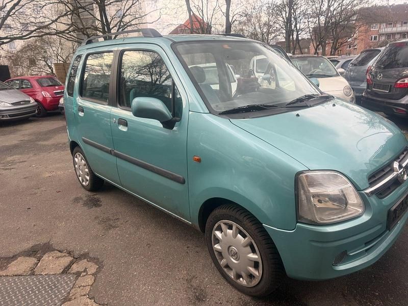 Gebraucht Opel Agila 75 PS (55 kW) 2004 Grün Van / Kleinbus