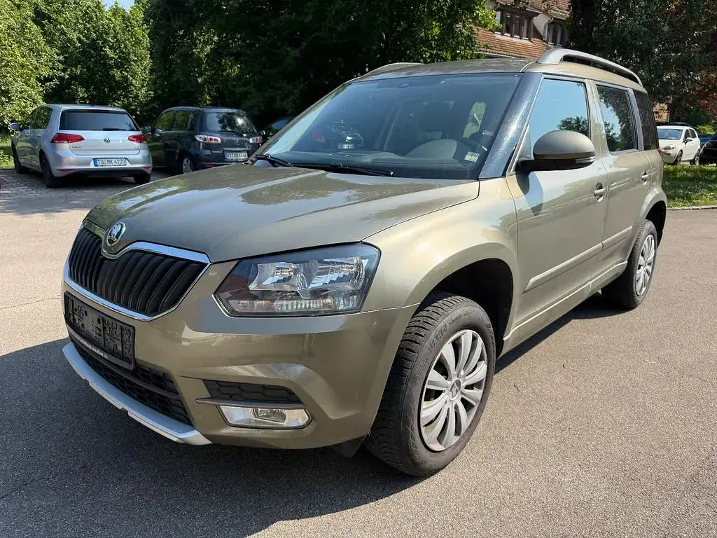 Gebraucht Skoda Yeti Ambition 110 PS (80 kW) 2015 Grün SUV