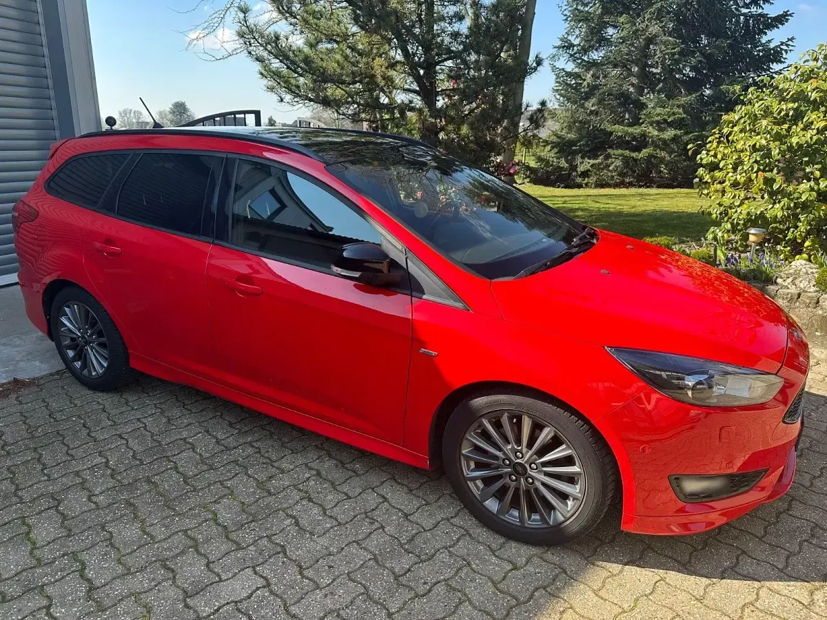 Usata Ford Focus ST-Line 182 CV (133 kW) 2018 Rosso Berlina