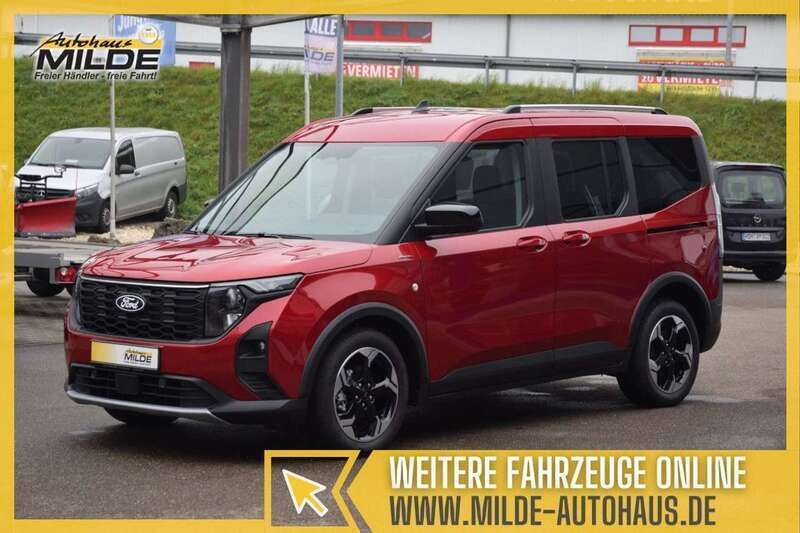 Rot Neu 2024 Ford Tourneo Courier Active Van / Kleinbus | 26.990 € (Guter Preis) - Bild 1/4