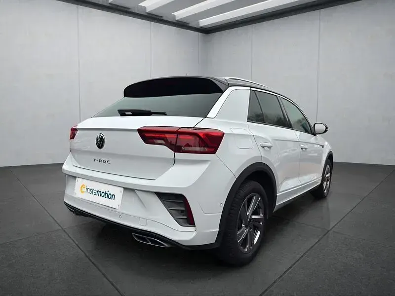 Gebraucht VW T-Roc 110 PS (80 kW) 2023 Weiß SUV