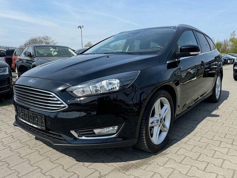 Używany Ford Focus Titanium 150 KM (110 kW) 2018 Czarny Sedan/Limuzyna