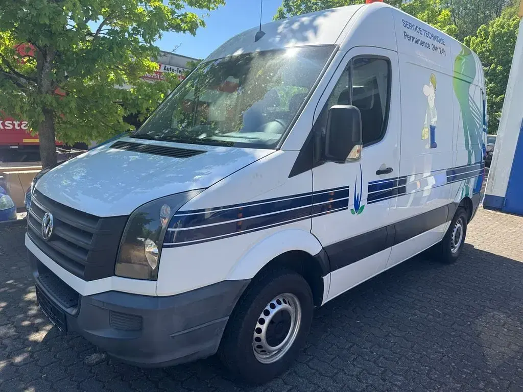 Second-hand VW Crafter 136 CP (100 kW) 2015 Alb Van