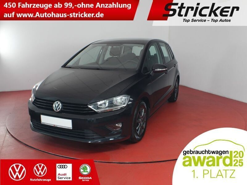 Schwarz Gebraucht 2016 VW Golf Sportsvan Van / Kleinbus | 7.949 € (Fairer Preis) - Bild 1/4