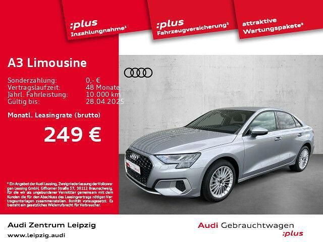 Gebraucht Audi A3 Advanced Plus 110 PS (80 kW) 2024 Florettsilber metallic Limousine