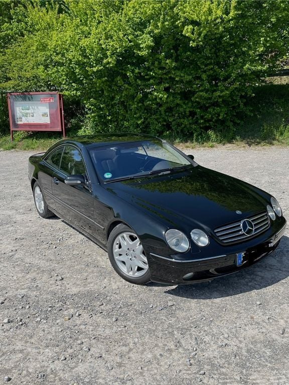 Schwarz Gebraucht 2000 Mercedes CL600 Coupé | 15.460 € (Fairer Preis) - Bild 1/4