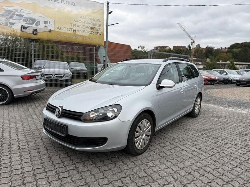 Silber Gebraucht 2013 VW Golf VI Trendline Kombi | 4.390 € (Guter Preis) - Bild 1/4