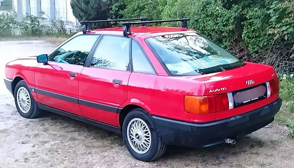 Gebraucht Audi 80 90 PS (66 kW) 1991 Rot Limousine
