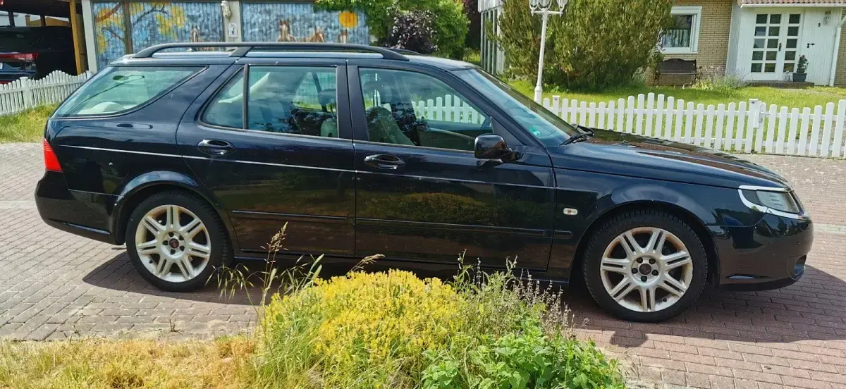 Gebraucht Saab 9-5 Vector 175 PS (128 kW) 2005 Schwarz Kombi