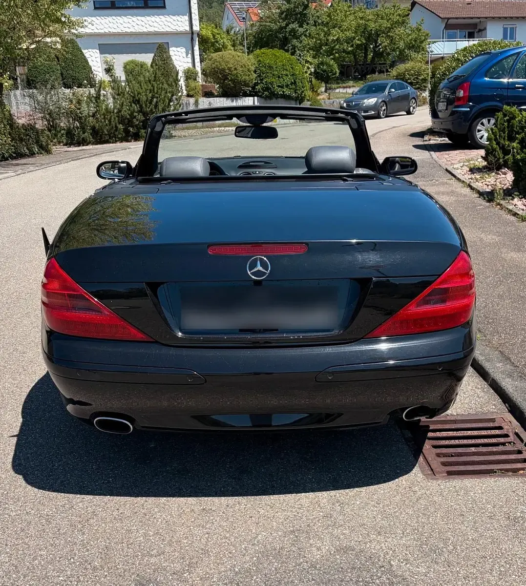 Gebraucht Mercedes SL500 306 PS (225 kW) 2006 Schwarz Cabrio