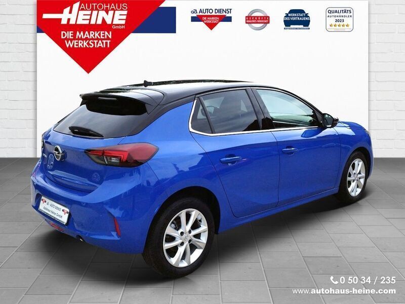 Gebraucht Opel Corsa Elegance 101 PS (74 kW) 2021 Blau Kleinwagen